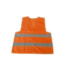 Orange High Vis Reflective Safety Vest - L