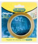 Sellotape Original Golden Tape Roll Non-static Easy-tear 25mm x 66m