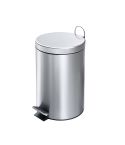 Chrome Pedal Bin 12L 