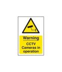 Warning CCTV Cameras in operation - PVC (200 x 300mm)