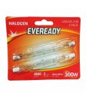 Eveready 230W Halogen Clear Linear J118 Lightbulb - Pack Of 2