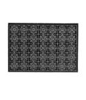 Astra Miabella Dark Grey Tile Indoor Floor Mat - 50 x 70cm