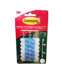 Command™ Outdoor Hanging Clear Hooks - 20 Small Decorative