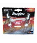 Energizer 33W Eco Halogen Golf E14/ SES Light Bulb - Pack Of 2