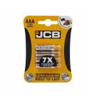 JCB Super Alkaline AAA Batteries - Pack Of 4