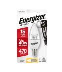 Energizer 5.4W LED Clear Candle E14 Light Bulb