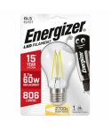 Energizer 6.7W Filament LED GLS E27 Lightbulb