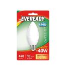 Eveready 6w LED Opal Candle ES / E27 Lightbulb