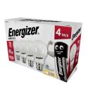 Energizer 8.2w LED GLS B22 / BC Lightbulbs - Pack Of 4