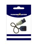 Powermaster 16A Plug To 13A Rubber Socket