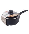 Salter Crystalstone Simple Strain Saucepan With Pouring Lip - 18cm