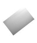 Raw Aluminium Shiny Profile Extrusion Sheet - 500 x 250mm