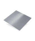 Raw Aluminium Shiny Profile Extrusion Sheet - 500 x 500 x 0.5mm