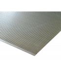 Perforated Anodised Aluminium Profile Extrusion Sheet - 1000 x 500mm