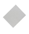 Raw Aluminium 16 x 8 Mesh Profile Extrusion Sheet - 1000 x 500mm
