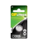 GP Lithium CR2025 Button Cell Battery