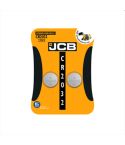 JCB CR2032 Lithium Coin Cell Battery - Pack Of 2