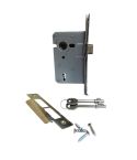 Gridlock Chrome Plated 2 Lever Mortice Lock - 2.5"