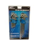 ProUser 18 Pc Hex & Torx Wrench Set