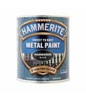 Hammerite Direct To Rust Metal Paint - Hammered Black 750ml