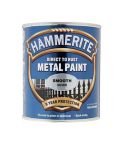Hammerite Direct To Rust Metal Paint - Smooth Silver 750ml