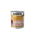Ronseal Interior Varnish - Satin Medium Oak 250ml