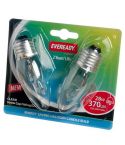 Eveready 28W Eco Halogen Clear Candle E27/ ES Light Bulb - 2 Pack