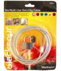 Blackspur Multi Use Security Cable