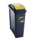 Wham Yellow 25L Recycling Bin