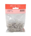 30mm x 3mm Galvanised Clout Nails (125gm)