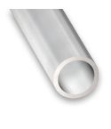 Anodised Aluminium Colourless Round Tube - 6mm x 1m
