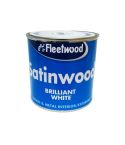 Fleetwood Satinwood Paint - Brilliant White 250ml