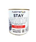 Fleetwood Stay White High Gloss Paint - Brilliant White 2.5L