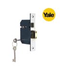 Yale® 5 Lever Brass Sashlock - For External Wooden Doors