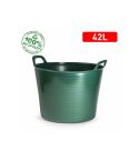 Green 42 Litre Flexitub Bucket