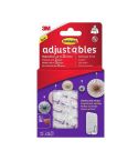 Command Adjustables Repositionable Clear Hooks - Pack Of 12