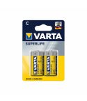 Varta C Zinc-Carbon Super-Life Battery - Pack Of 2