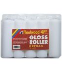 Fleetwood 4" (100mm) Gloss Roller Refills (10 Pack)