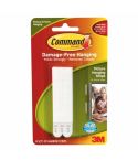 Command™ Picture Hanging Strips - 4 Pairs Narrow White - 12lb (5.4kg)