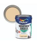 Dulux Weathershield Smooth Masonry County Cream 5L
