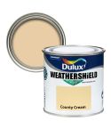 Dulux Weathershield Smooth Masonry County Cream 250ml
