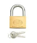 40mm Satin Solid Brass Key Alike Padlock