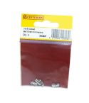 Centurion Nickled Ball Chain Connector - Pack Of 4
