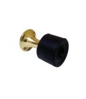 Brass Plated Pedestal Door Stop - 57mm