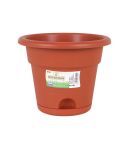 Greentime Flowerpot With Plate - 20cm