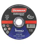 Benman Professional Series Inox Cutting Disc - 115 x 1mm