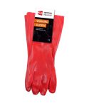 Spectrum Large Red PVC Gauntlet Gloves