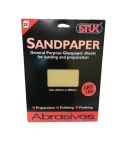 Stuk 180 Grit Sandpaper - Pack Of 25