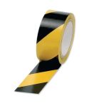 Hazard Warning Tape - Yellow / Black 50mm X 33m