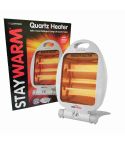 StayWarm 800w 2 Bar Quartz heater